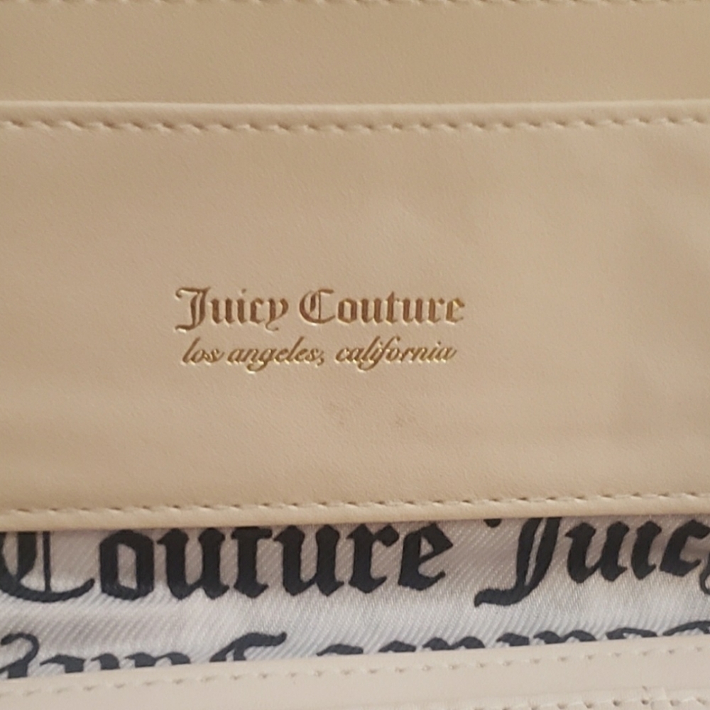Juicy Couture floral logo zip around credit card wallet - Picture 2 of 5